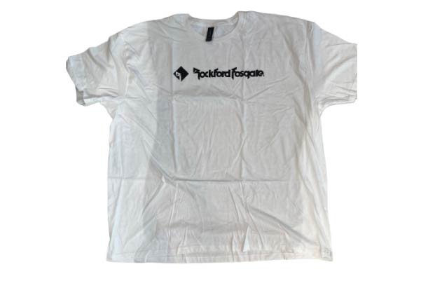  POP-CLXTWHT-XXXL / White T-shirt w/RF logo-XXXL